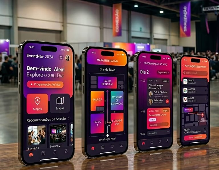 Aplicativo do projeto Área de eventos