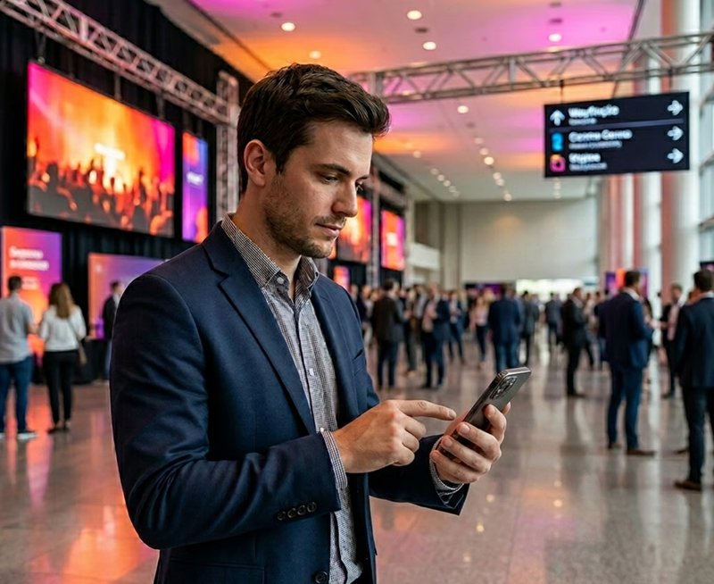 Visão geral do projeto Área de eventos