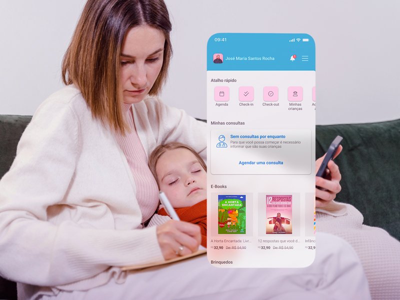 Visão geral do projeto App de home care