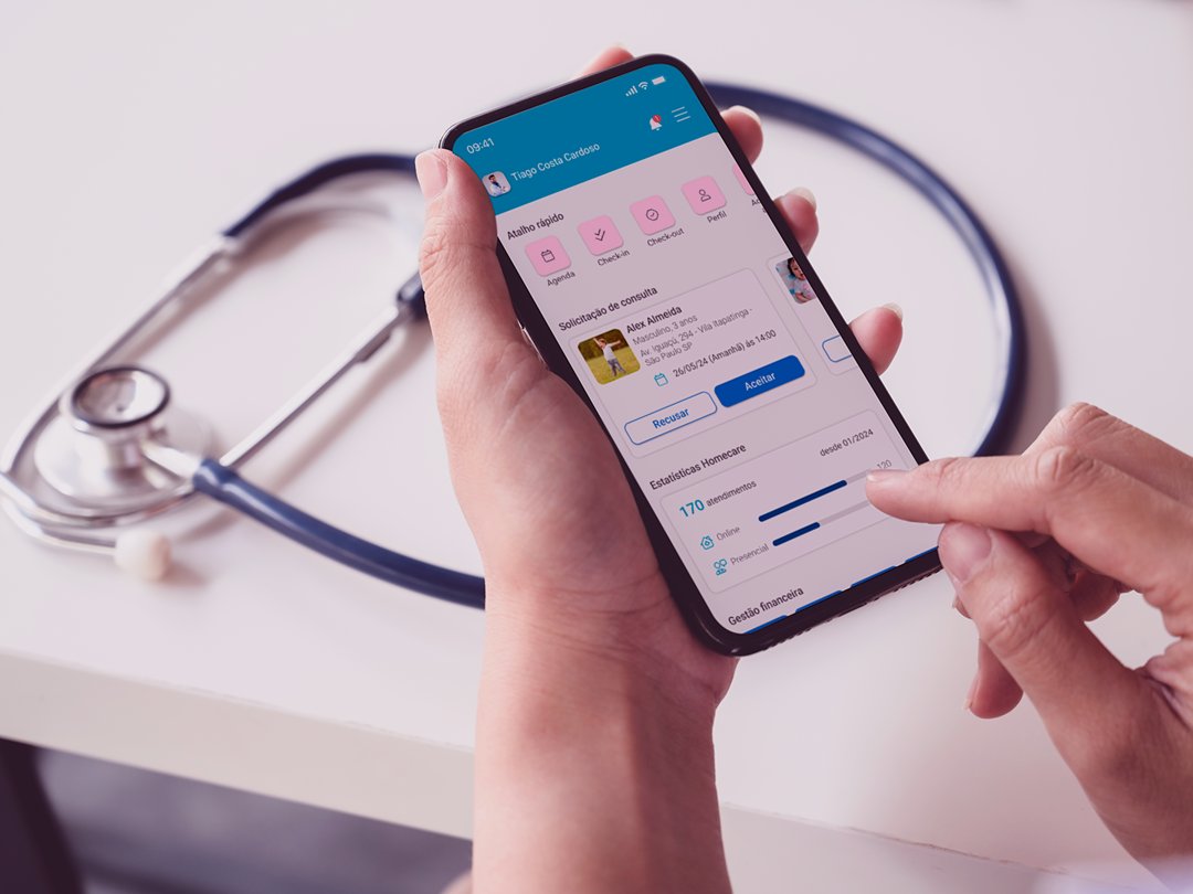 Funcionalidade do projeto App de home care
