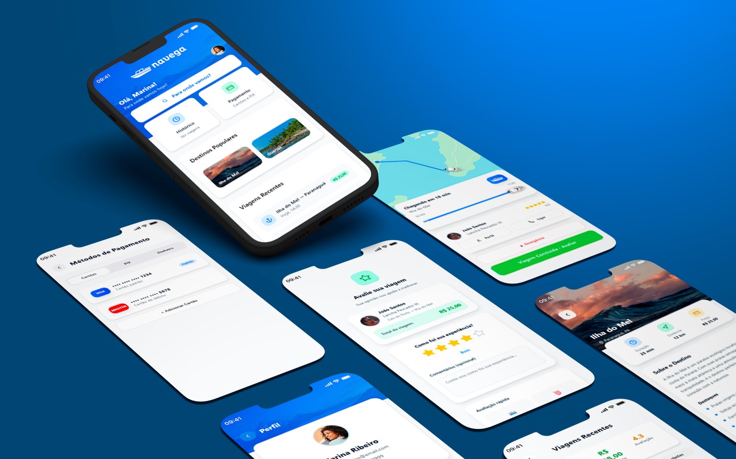Aplicativo do projeto App de mobilidade urbana